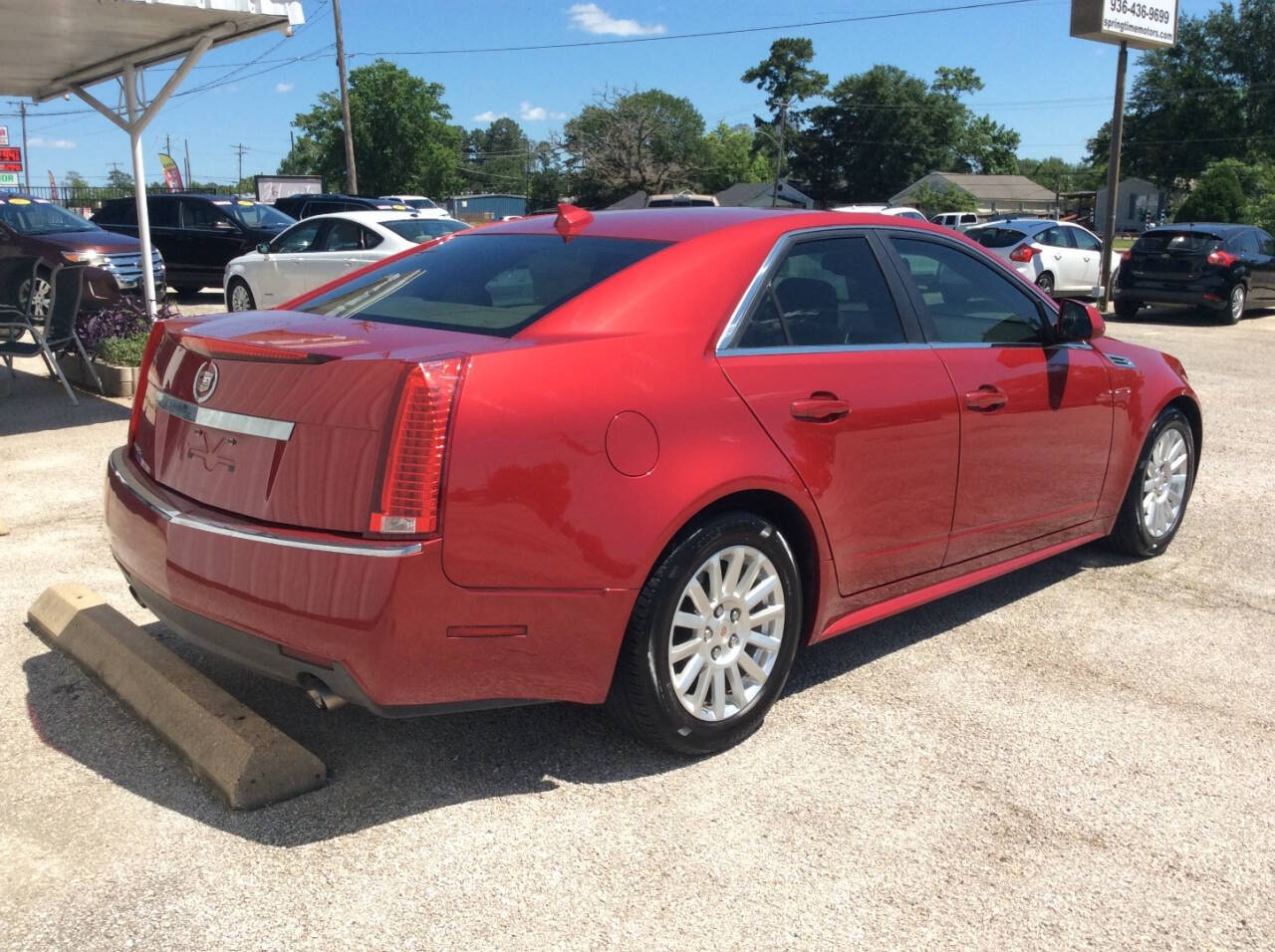 2010 Cadillac CTS for sale at SPRINGTIME MOTORS in Huntsville, TX