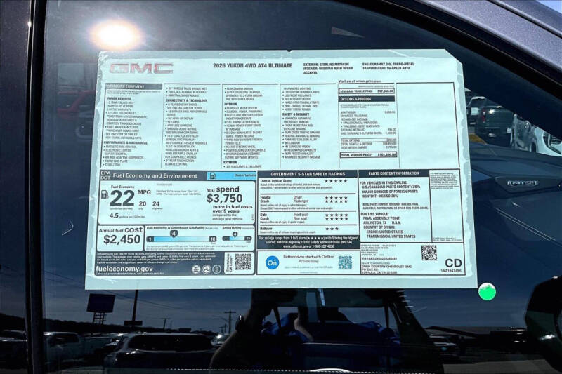 2026 GMC Yukon AT4 Ultimate