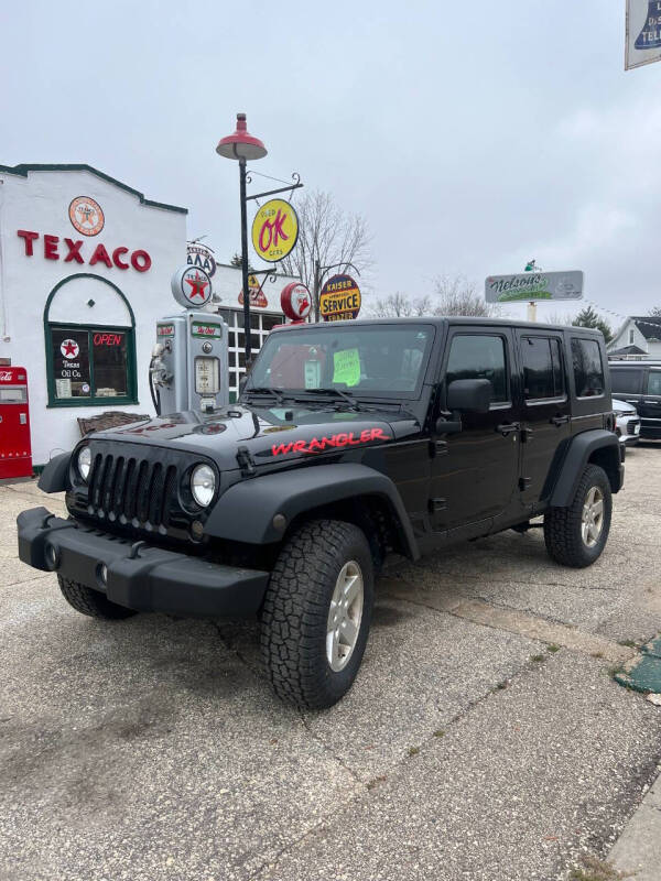 2010 Jeep Wrangler Unlimited for sale at Nelson's Straightline Auto in Independence WI