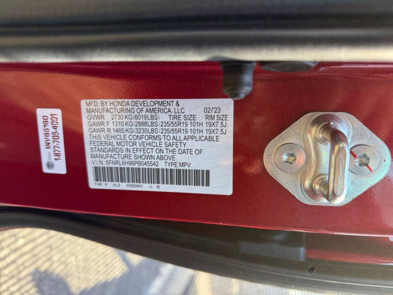 2023 Honda Odyssey Elite