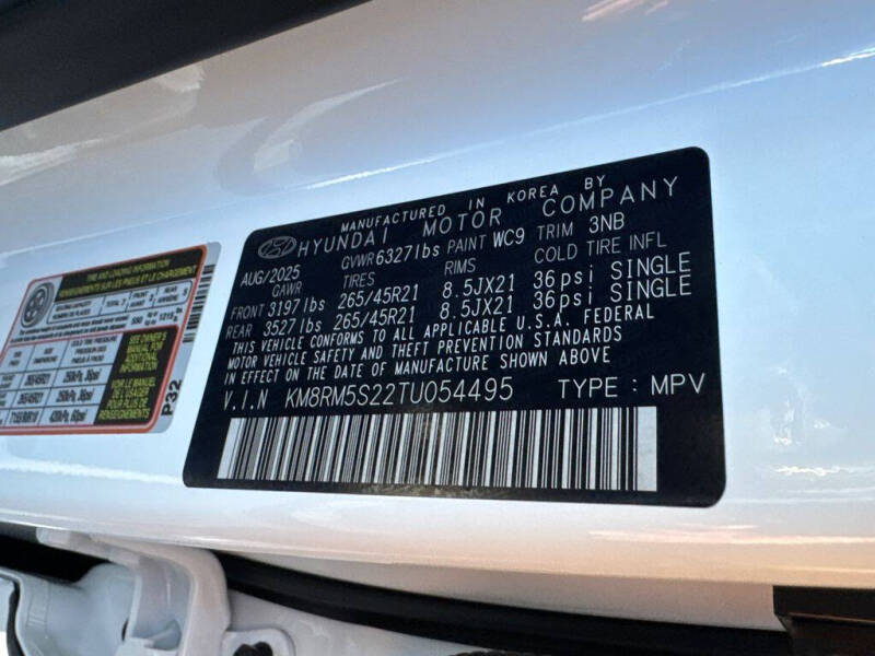 2026 Hyundai Palisade Calligraphy