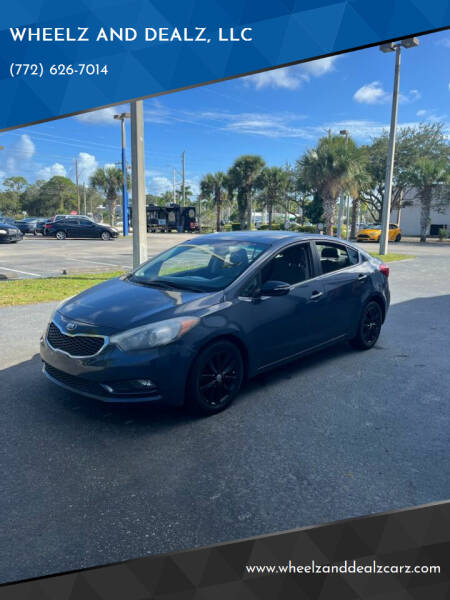 2014 Kia Forte for sale at WHEELZ AND DEALZ, LLC in Fort Pierce FL