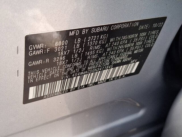 2022 Subaru Ascent Premium 8-Passenger