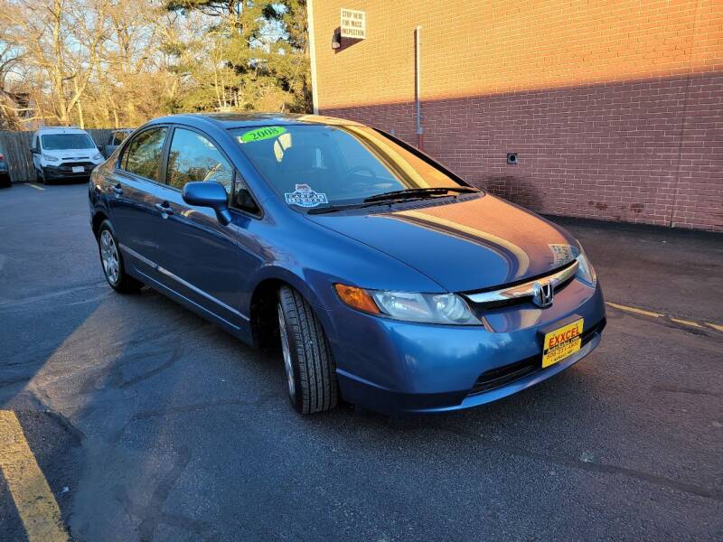 2008 Honda Civic for sale at Exxcel Auto Sales in Ashland MA