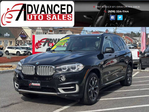 2016 BMW X5 for sale at Advanced Auto Sales in Dracut MA