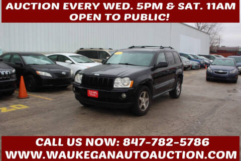 2007 Jeep Grand Cherokee for sale at Waukegan Auto Auction in Waukegan IL