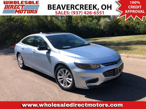 2018 Chevrolet Malibu for sale at WHOLESALE DIRECT MOTORS in Beavercreek OH