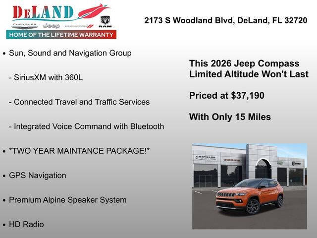 2026 Jeep Compass Limited