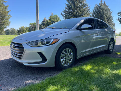 2017 Hyundai Elantra for sale at BELOW BOOK AUTO SALES in Idaho Falls ID