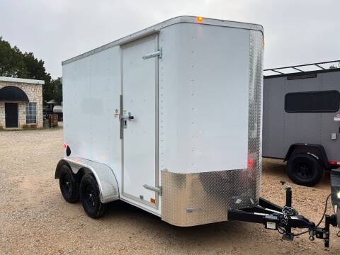2024 CARGO CRAFT 6X12 DOUBLE DOORS TANDEM for sale at Trophy Trailers in New Braunfels TX
