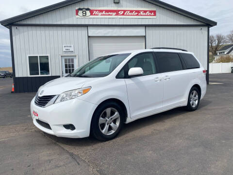 2013 Toyota Sienna for sale at Highway 9 Auto Sales - Visit us at usnine.com in Ponca NE