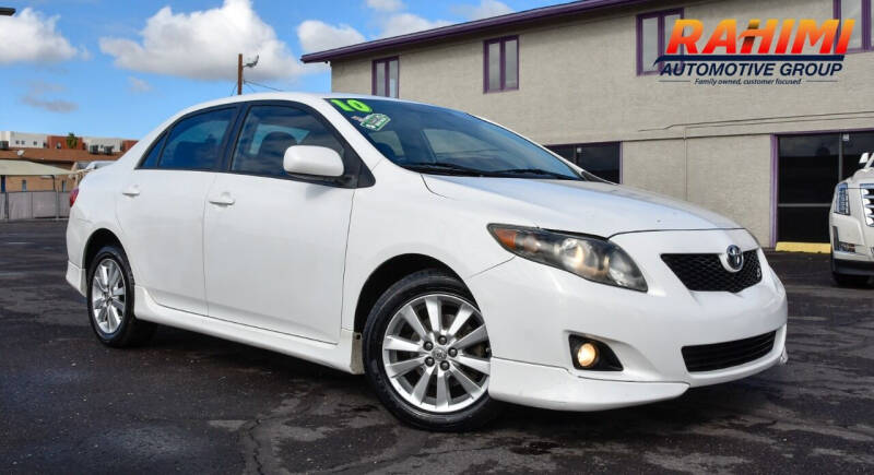 2010 Toyota Corolla for sale at Rahimi Automotive Group in Yuma AZ
