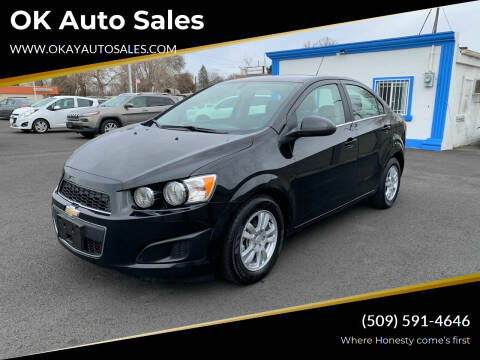 2016 Chevrolet Sonic for sale at OK Auto Sales in Kennewick WA