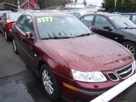 2004 Saab 9-3 for sale at 777 Auto Sales and Service in Tacoma WA