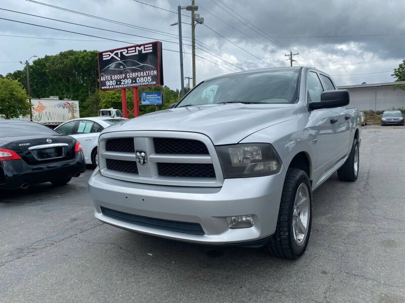 2012 RAM Ram Pickup 1500 for sale at Extreme Auto Group Corp in Charlotte NC