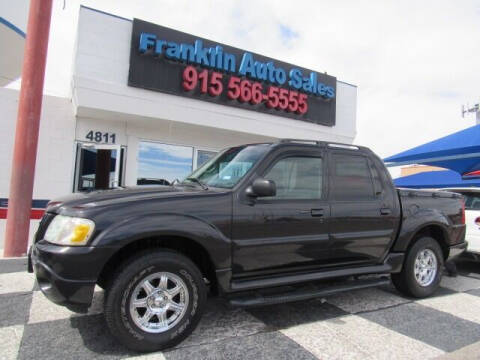 2004 Ford Explorer Sport Trac for sale at Franklin Auto Sales in El Paso TX