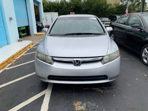 2008 Honda Civic for sale at Blue Lagoon Auto Sales in Plantation FL