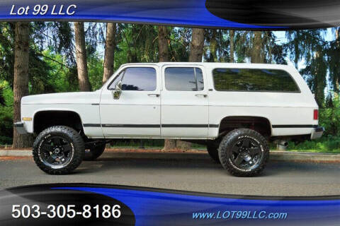 1989 GMC Suburban for sale at LOT 99 LLC in Milwaukie OR