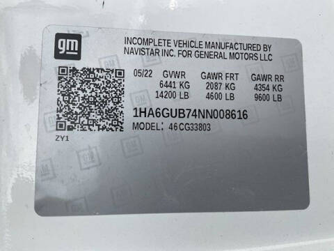 2022 Chevrolet Express 4500