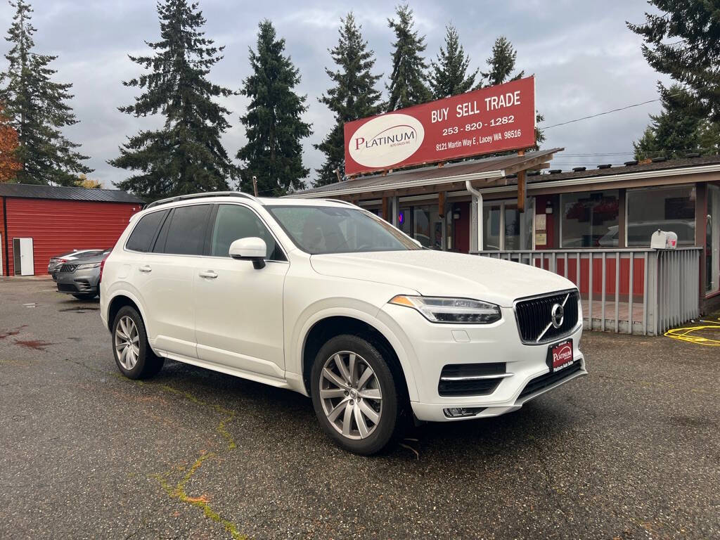 2018 Volvo XC90 for sale at PLATINUM AUTO SALES INC in Lacey, WA