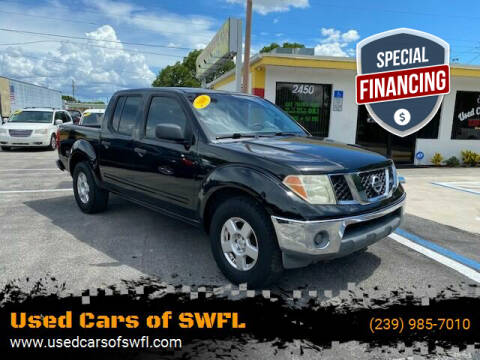 2008 Nissan Frontier for sale at Used Cars of SWFL in Fort Myers FL