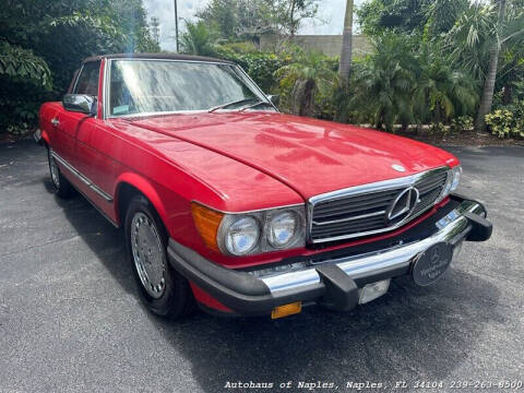 1986 Mercedes-Benz 560-Class for sale at Autohaus of Naples in Naples FL