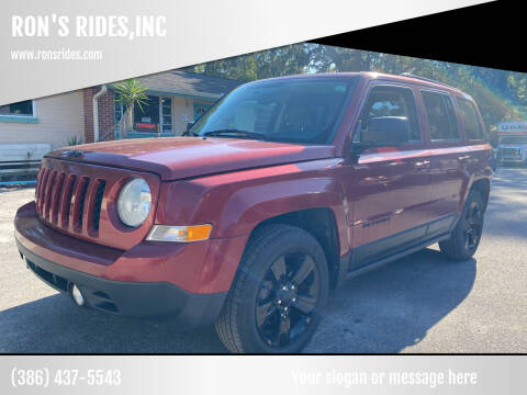 2014 Jeep Patriot for sale at RON'S RIDES,INC in Bunnell FL
