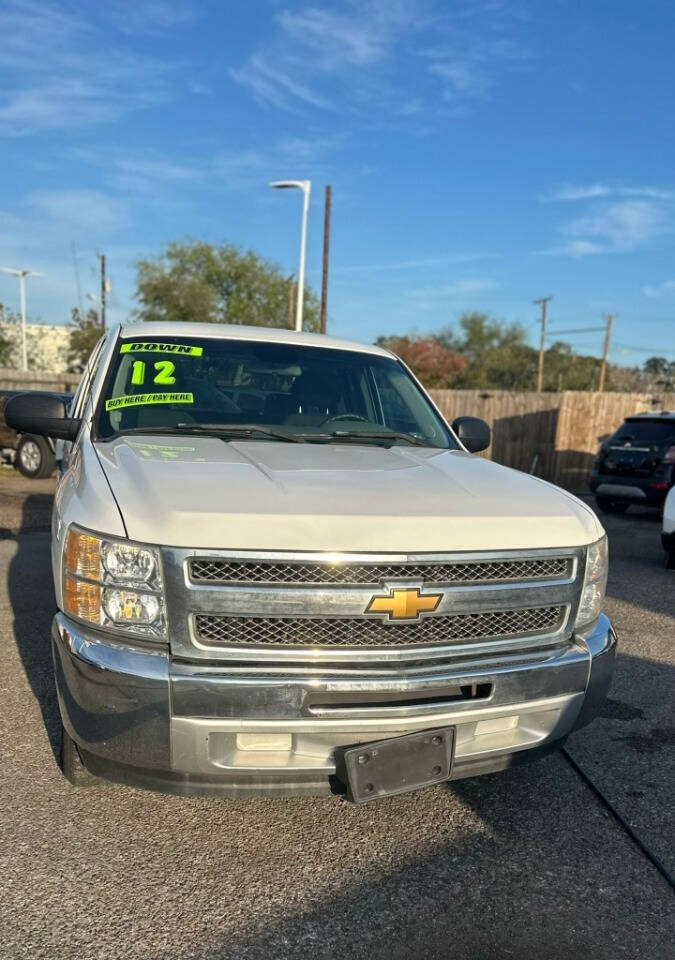 2012 Chevrolet Silverado 1500 for sale at Daniel's Auto Sales LLC in Corpus Christi, TX