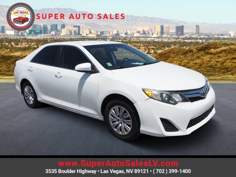2012 Toyota Camry for sale at Super Auto Sales in Las Vegas NV
