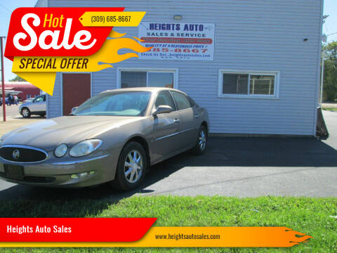 2006 Buick LaCrosse for sale at Heights Auto Sales in Peoria Heights IL