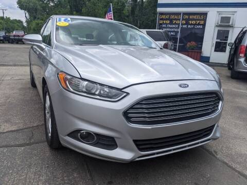 2016 Ford Fusion for sale at GREAT DEALS ON WHEELS in Michigan City IN