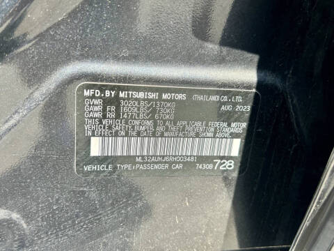 2024 Mitsubishi Mirage ES