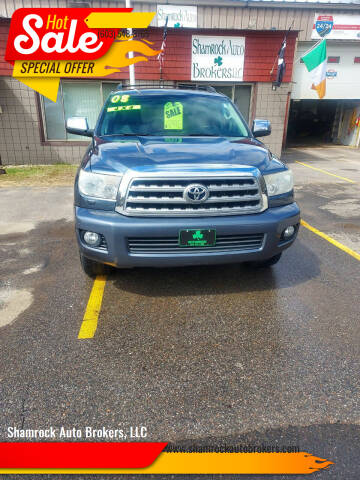 2008 Toyota Sequoia for sale at Shamrock Auto Brokers, LLC in Belmont NH