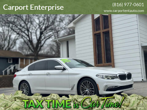 2017 BMW 5 Series for sale at Carport Enterprise - 6420 State Ave in Kansas City KS