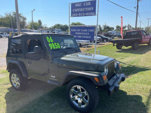2006 Jeep Wrangler for sale at OKC CAR CONNECTION in Oklahoma City OK