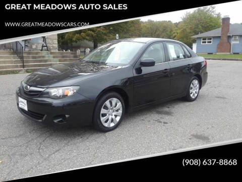 2011 Subaru Impreza for sale at GREAT MEADOWS AUTO SALES in Great Meadows NJ