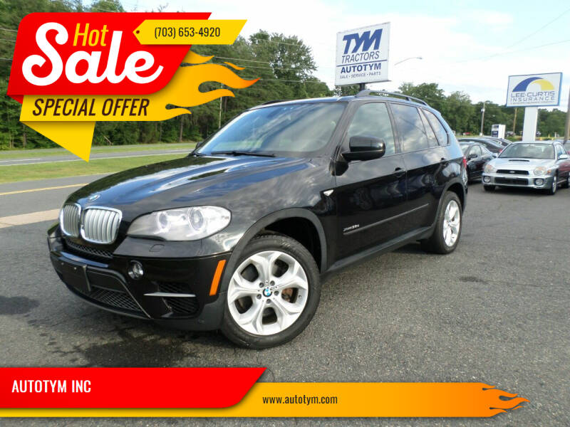 2013 BMW X5 for sale at AUTOTYM INC in Fredericksburg VA