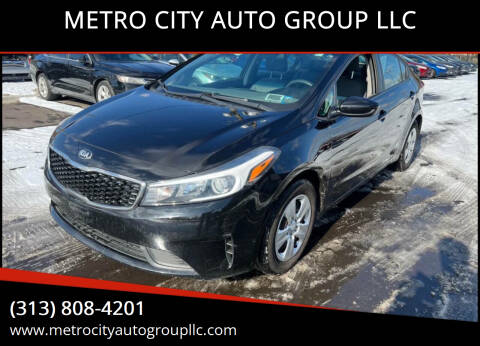 2017 Kia Forte for sale at METRO CITY AUTO GROUP LLC in Lincoln Park MI