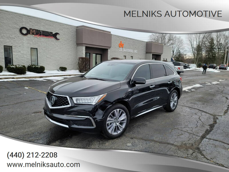 2018 Acura MDX for sale at Melniks Automotive in Berea OH