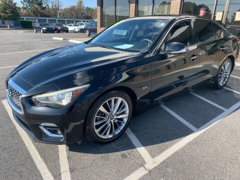 2018 Infiniti Q50 for sale at East Carolina Auto Exchange in Greenville NC