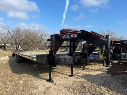 2023 TEXAS PRIDE  - Flatbed Gooseneck Trailer - for sale at LJD Sales in Lampasas TX