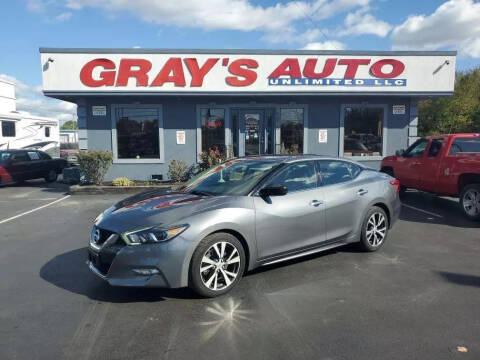 2017 Nissan Maxima for sale at GRAY'S AUTO UNLIMITED, LLC. in Lebanon TN
