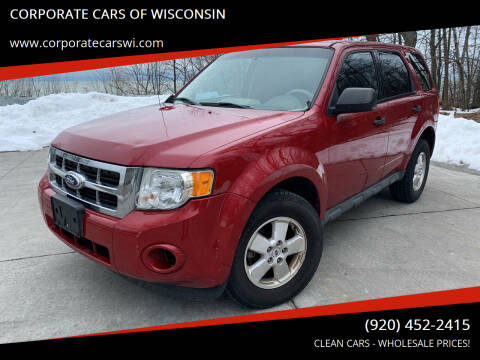 2011 Ford Escape for sale at CORPORATE CARS OF WISCONSIN - DAVES AUTO SALES OF SHEBOYGAN in Sheboygan WI