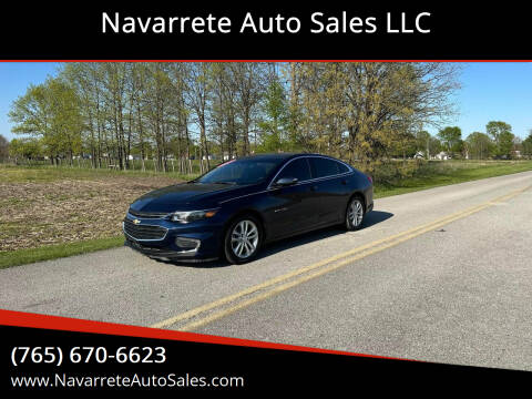 2017 Chevrolet Malibu for sale at Navarrete Auto Sales LLC in Frankfort IN