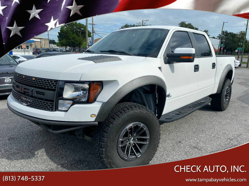2011 Ford F-150 for sale at CHECK AUTO, INC. in Tampa FL