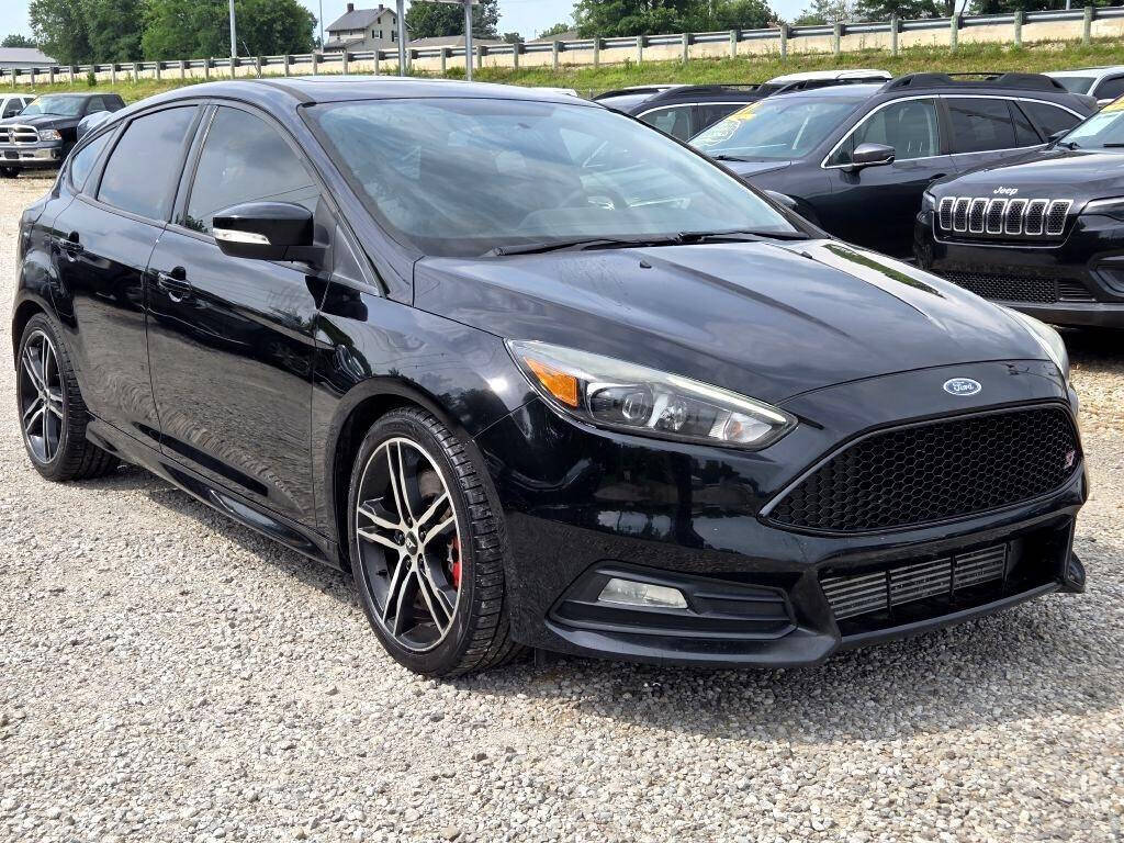 Black 2016 Ford Focus ST ST 4dr Hatchback 2