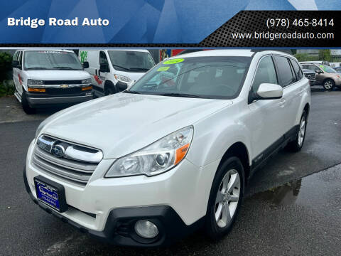 2014 Subaru Outback for sale at Bridge Road Auto in Salisbury MA
