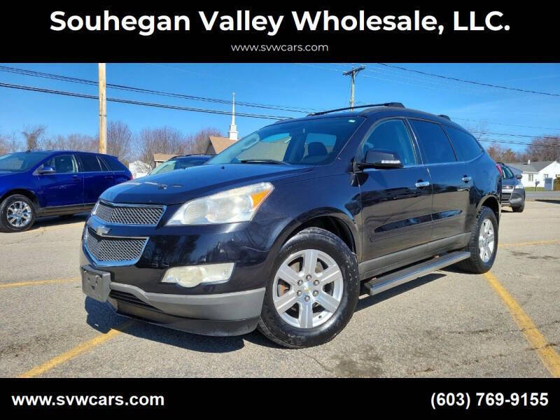 Black 2012 Chevrolet Traverse LT AWD LT 4dr SUV w/ 1LT 1