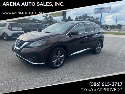 2019 Nissan Murano for sale at ARENA AUTO SALES,  INC. in Holly Hill FL