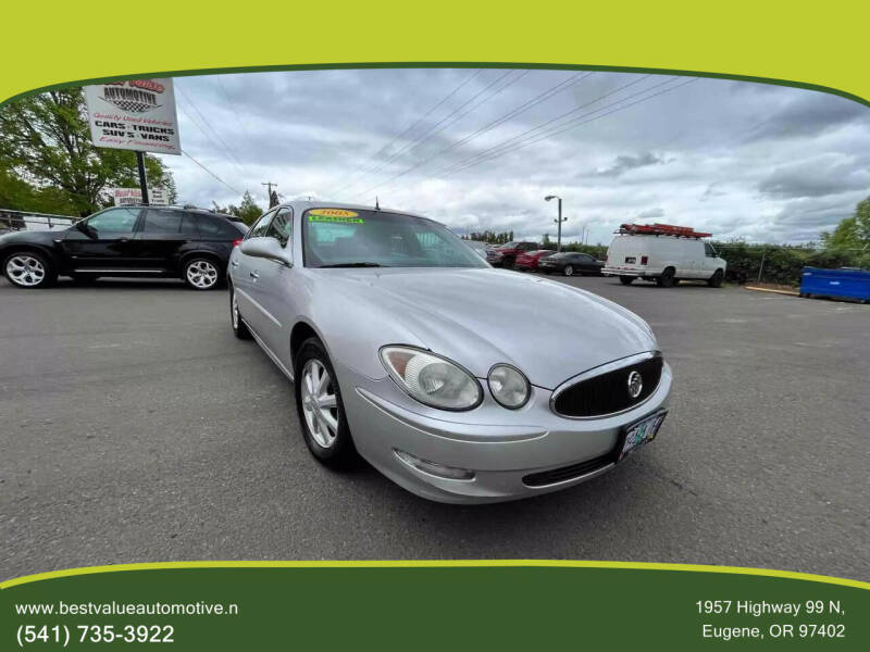 2005 Buick LaCrosse for sale at Best Value Automotive in Eugene OR